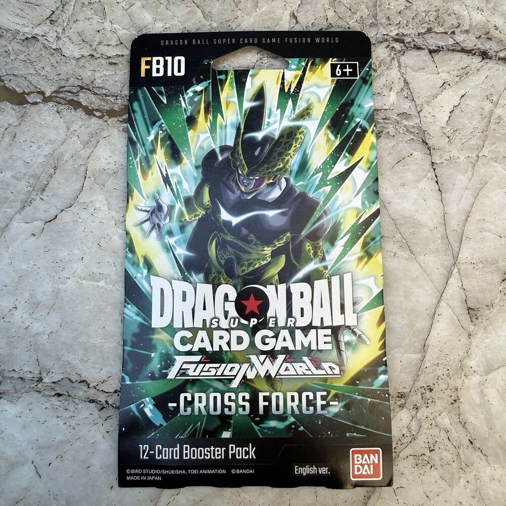 1x 2026 Dragon Ball Super Card Game Fusion World Cross Force Sleeved Booster